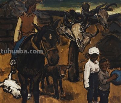 细腻与粗犷 | 汪鹏飞油画作品 - 图画吧TUHUABA