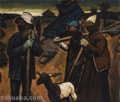 细腻与粗犷 | 汪鹏飞油画作品 - 图画吧TUHUABA