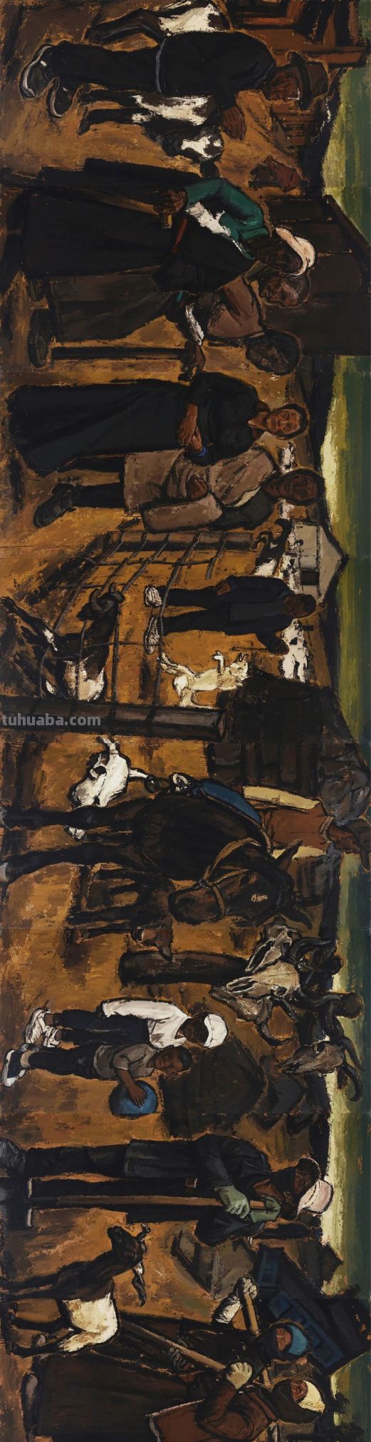 细腻与粗犷 | 汪鹏飞油画作品 - 图画吧TUHUABA