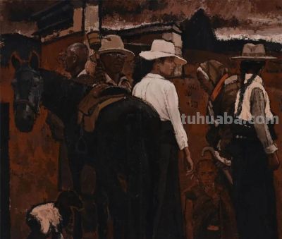 细腻与粗犷 | 汪鹏飞油画作品 - 图画吧TUHUABA