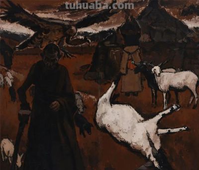 细腻与粗犷 | 汪鹏飞油画作品 - 图画吧TUHUABA