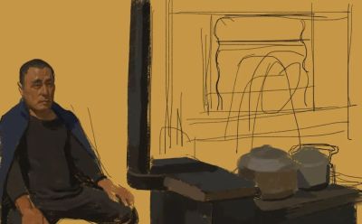 细腻与粗犷 | 汪鹏飞油画作品 - 图画吧TUHUABA