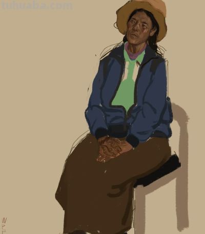 细腻与粗犷 | 汪鹏飞油画作品 - 图画吧TUHUABA