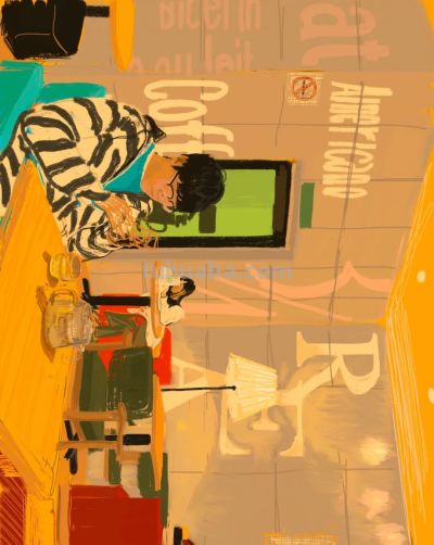 细腻与粗犷 | 汪鹏飞油画作品 - 图画吧TUHUABA