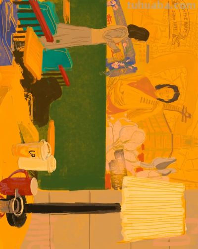 细腻与粗犷 | 汪鹏飞油画作品 - 图画吧TUHUABA