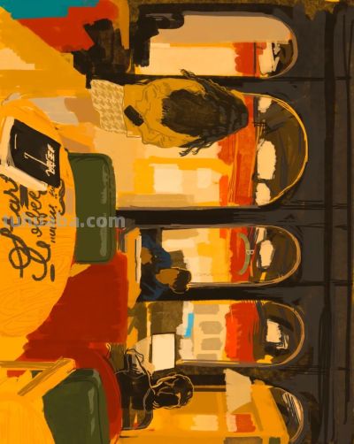 细腻与粗犷 | 汪鹏飞油画作品 - 图画吧TUHUABA