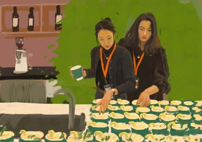 细腻与粗犷 | 汪鹏飞油画作品 - 图画吧TUHUABA