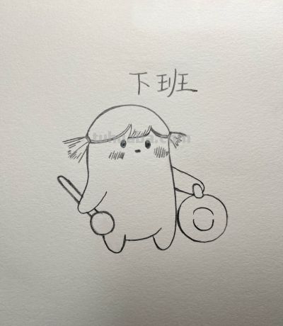 可爱简笔画～ - 图画吧TUHUABA