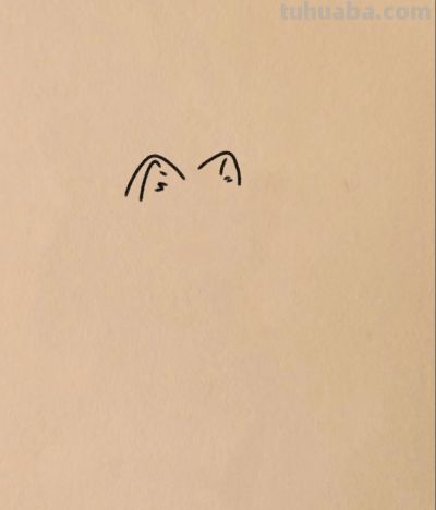 可爱的搬砖猫简笔画分享丨小白爱画画 - 图画吧TUHUABA