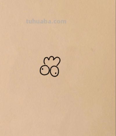 简笔画有趣的公鸡图分享丨小白爱画画 - 图画吧TUHUABA