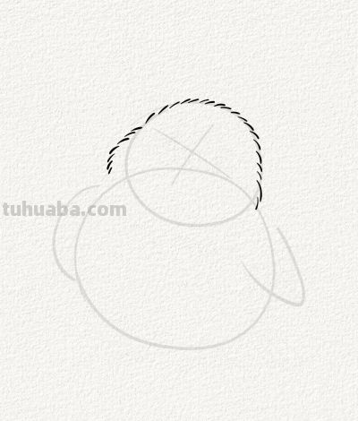 可爱呆萌的小麻雀丨涂鸦简笔画分享 - 图画吧TUHUABA