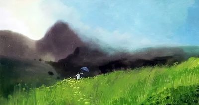 这么透明清新的水彩画，好久没见过了 - 图画吧TUHUABA