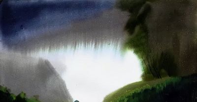 这么透明清新的水彩画，好久没见过了 - 图画吧TUHUABA