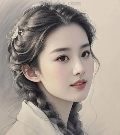 彩铅画刘亦菲 - 图画吧TUHUABA