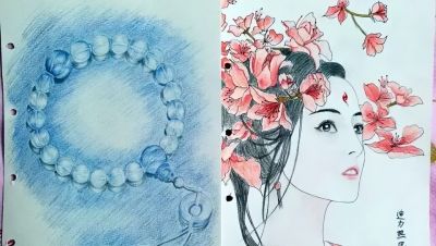 画友堂天的素描本，大家喜欢哪一幅？ - 图画吧TUHUABA