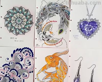 画友堂天的素描本，大家喜欢哪一幅？ - 图画吧TUHUABA