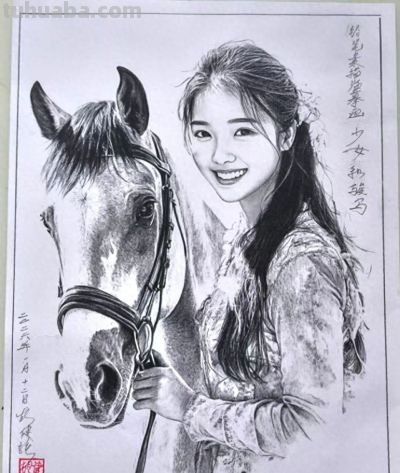 徐和平：《春风得意马蹄行》的素描赏析 - 今日头条