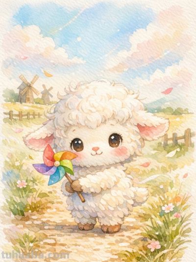 乡野悠居小兽忙 水彩淡染岁月长丨mocai小动物绘画分享 - 图画吧TUHUABA