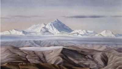 李茂林的水彩画作品 - 图画吧TUHUABA