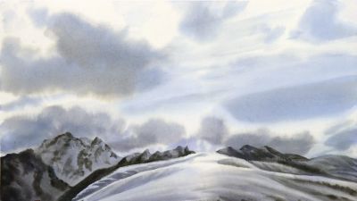 李茂林的水彩画作品 - 图画吧TUHUABA