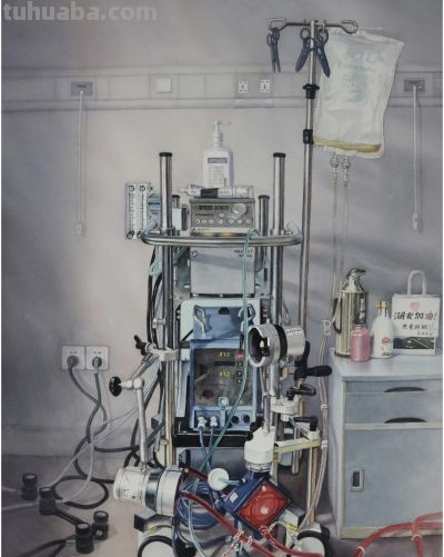 李茂林的水彩画作品 - 图画吧TUHUABA