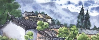 李建云水彩作品选登 - 图画吧TUHUABA