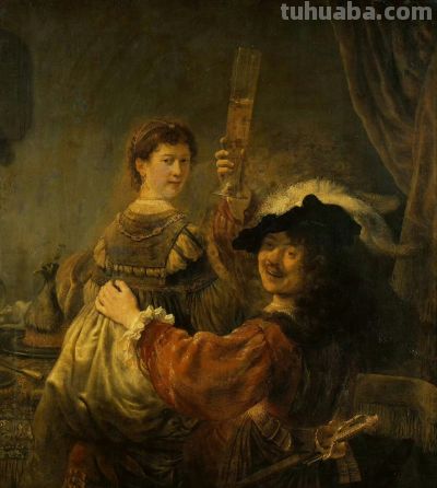 伦勃朗油画赏 - 图画吧TUHUABA