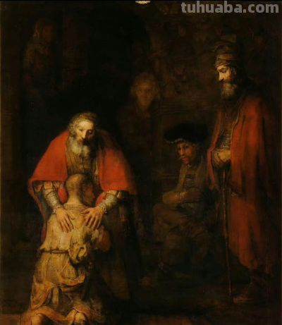 伦勃朗油画赏 - 图画吧TUHUABA