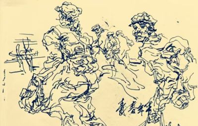 李鸿春 ||《生活场景动态速写》（31）作品欣赏 - 图画吧TUHUABA