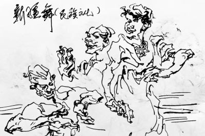 李鸿春 ||《生活场景动态速写》（31）作品欣赏 - 图画吧TUHUABA