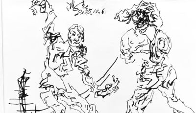 李鸿春 ||《生活场景动态速写》（31）作品欣赏 - 图画吧TUHUABA