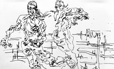 李鸿春 ||《生活场景动态速写》（31）作品欣赏 - 图画吧TUHUABA