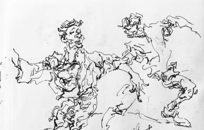 李鸿春 ||《生活场景动态速写》（31）作品欣赏 - 图画吧TUHUABA