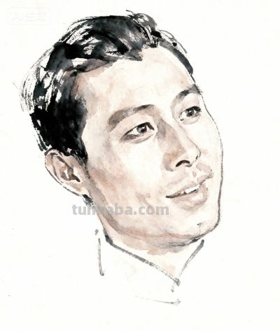 中国水墨画人物形象创作素材，速写题材： - 图画吧TUHUABA