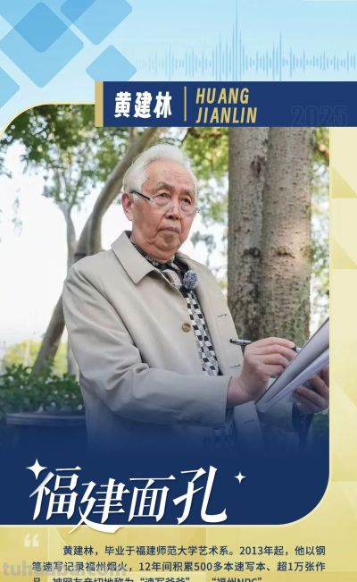 福州街头“速写爷爷”火了！12年画满万张钢笔画 - 图画吧TUHUABA