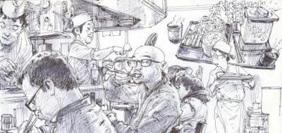 跟着金政基大师学怎么提高速写的完成度,让场景生活化起来 - 今日头条 跟着金政基大师学怎么提高速写的完成度,让场景生活化起来 - 图画吧TUHUABA