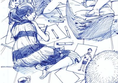 跟着金政基大师学怎么提高速写的完成度,让场景生活化起来 - 今日头条 跟着金政基大师学怎么提高速写的完成度,让场景生活化起来 - 图画吧TUHUABA