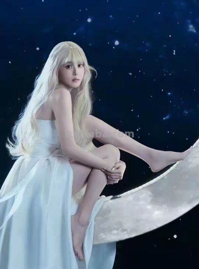 李凯馨cosplay天使，光脚丫很干净卫生 - 图画吧TUHUABA