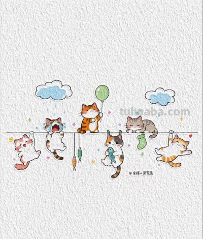 简笔画可爱猫咪丨宋瑾一简笔画分享 - 今日头条