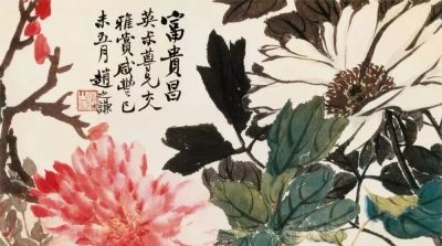 赵之谦的《花卉册》用笔画出花的灵魂，带你走进中国画的花海世界 - 图画吧TUHUABA