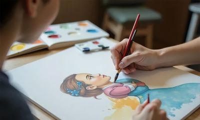 【我的拿手好戏——初中作文】李依轩《我的拿手好戏——画画》 - 图画吧TUHUABA