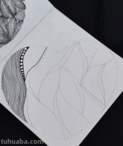 禅绕画85——画画本就是用来放松的，请允许出错 - 图画吧TUHUABA