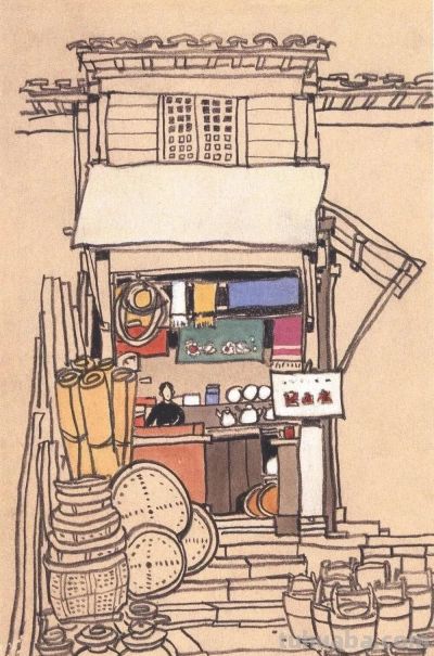 一组生活的小画,感受人间烟火气 - 今日头条 一组生活的小画,感受人间烟火气 - 图画吧TUHUABA