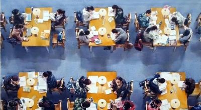 李利民水彩画，湿润淋漓的水色叠加与干涩有力的笔触对比 - 图画吧TUHUABA