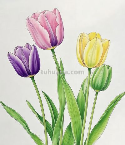 彩铅画分享 - 图画吧TUHUABA