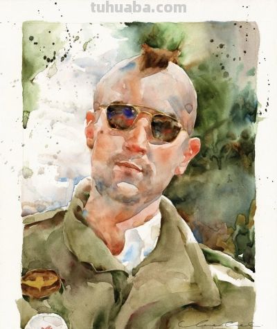 伊娃·卢德维雅科，捕捉人体的动态，让水彩的流动表现肌肤质感 - 图画吧TUHUABA