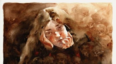 伊娃·卢德维雅科，捕捉人体的动态，让水彩的流动表现肌肤质感 - 图画吧TUHUABA