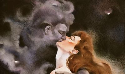 伊娃·卢德维雅科，捕捉人体的动态，让水彩的流动表现肌肤质感 - 图画吧TUHUABA