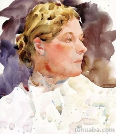 伊娃·卢德维雅科，捕捉人体的动态，让水彩的流动表现肌肤质感 - 图画吧TUHUABA