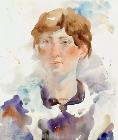 伊娃·卢德维雅科，捕捉人体的动态，让水彩的流动表现肌肤质感 - 图画吧TUHUABA